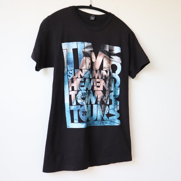 Tim McGraw Sundown Heaven Town 2014 Tour T Shirt, Size Small - Picture 3 of 8
